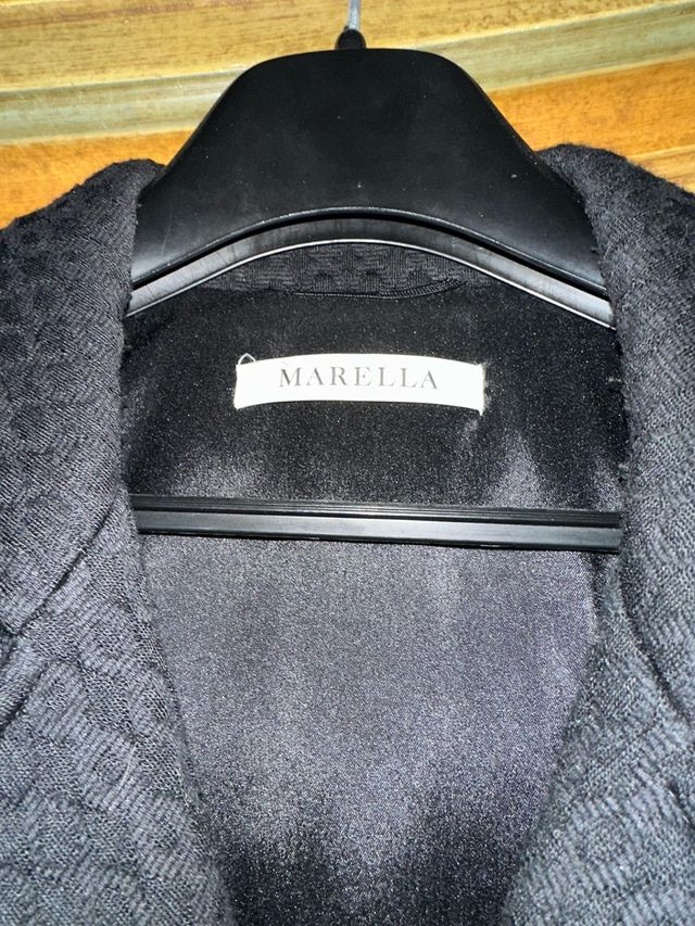 Cappotto Marella nero doppio petto
