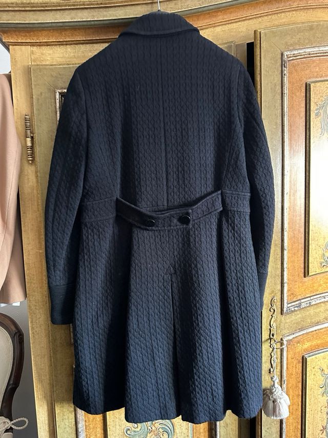 Cappotto Marella nero doppio petto