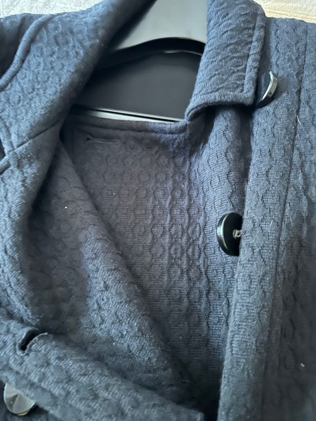 Cappotto Marella nero doppio petto