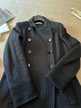 Cappotto Marella nero doppio petto
