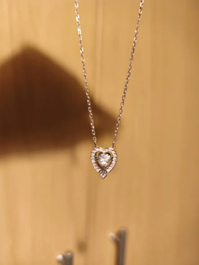 Colgante Corazón Swarovski con Circonitas