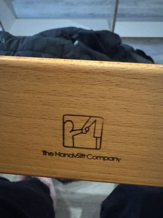 Trona de viaje madera reductor silla