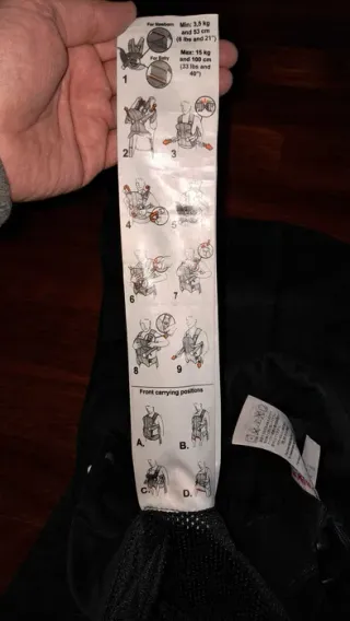 Marsúpio BabyBjörn Baby Carrier One