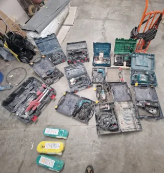 Lote de herramientas por jubilación