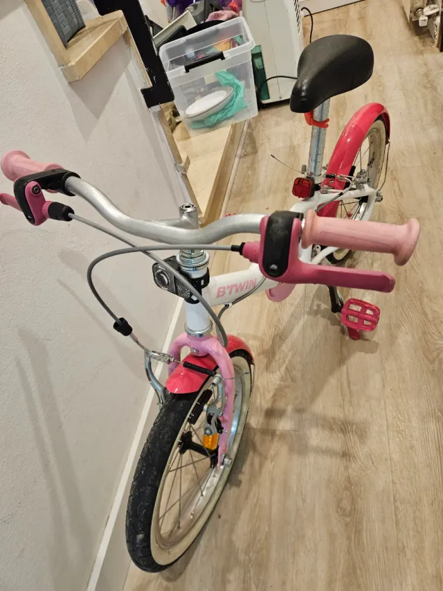 Bicicleta Infantil Decathlon Btwin Rosa