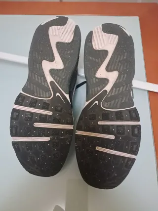 Lote 2 pares zapatillas Nike negras y marrones