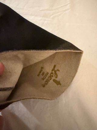 Guantes Ante Loewe Mujer Años 50/60