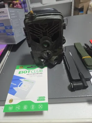 Cámara de Fototrampeo + Tarjeta SIM IoT