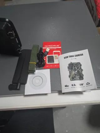 Cámara de Fototrampeo + Tarjeta SIM IoT