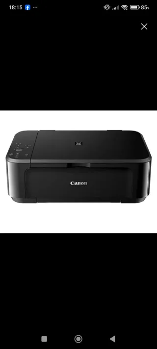 Impresora Canon WiFi Negra  Recoger en Delicias