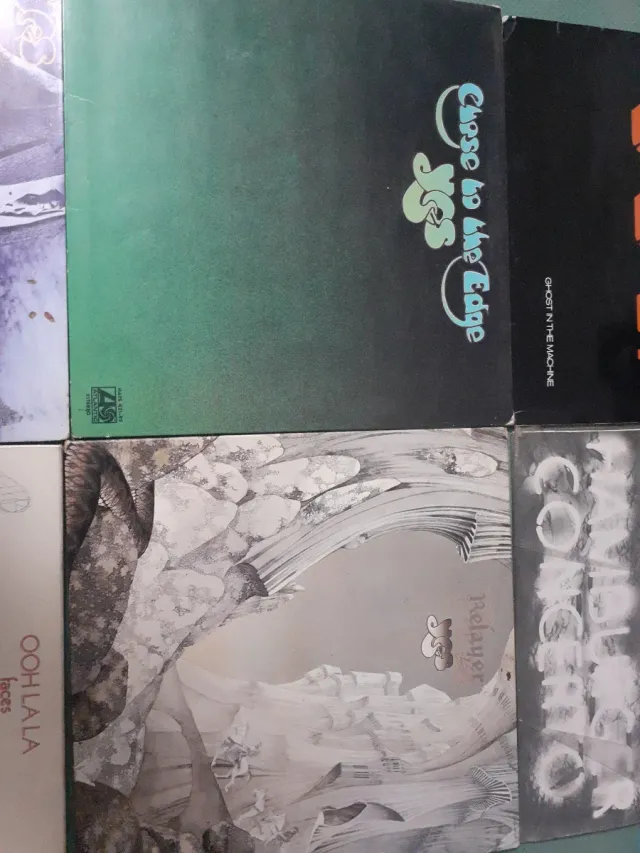 Lote 6 Vinilos Rock: Police, Yes, Faces