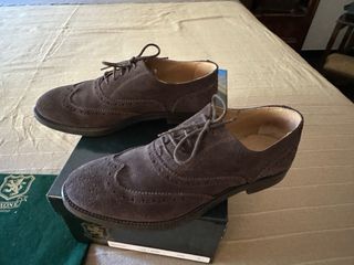 Francesina scamosciata Sax testa di moro