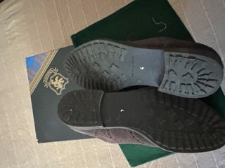 Francesina scamosciata Sax testa di moro