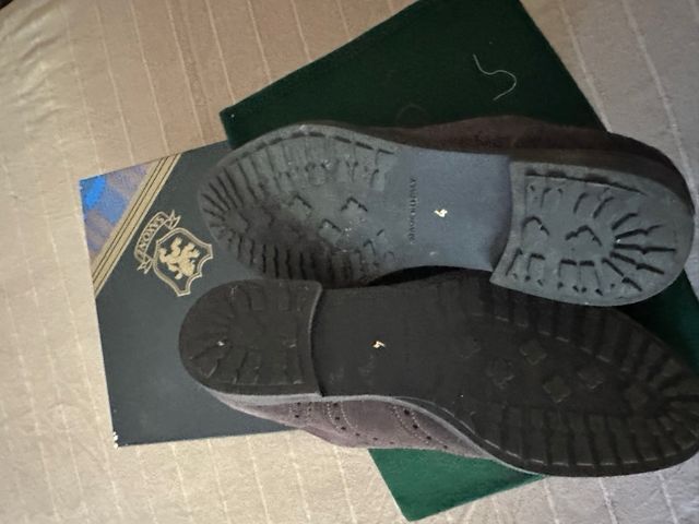 Francesina scamosciata Sax testa di moro