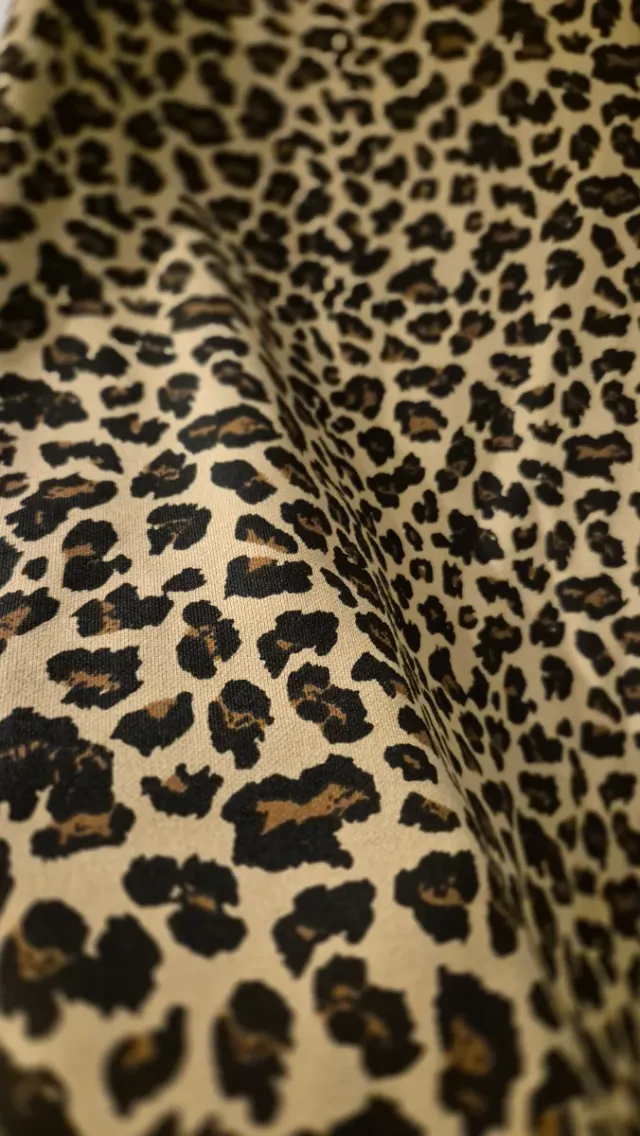 Falda Zara animal print