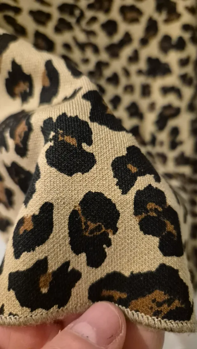 Falda Zara animal print