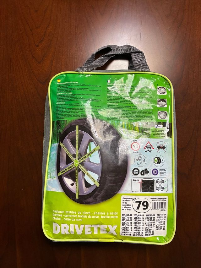 Cadenas textiles para nieve DRIVETEX T79