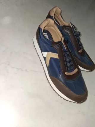 Zapatillas Sfera Talla 45 Azul/Marrón