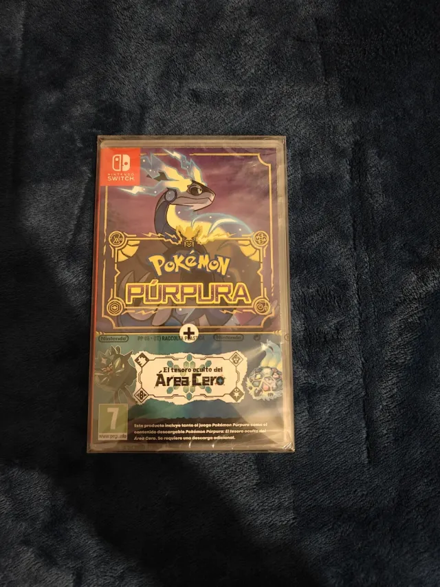 Pokémon Púrpura + DLC Tesoro del Área Cero