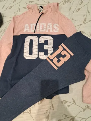 Conjunto Adidas Sudadera y Leggings