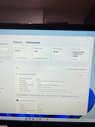 PC Gamer Completo con RGB