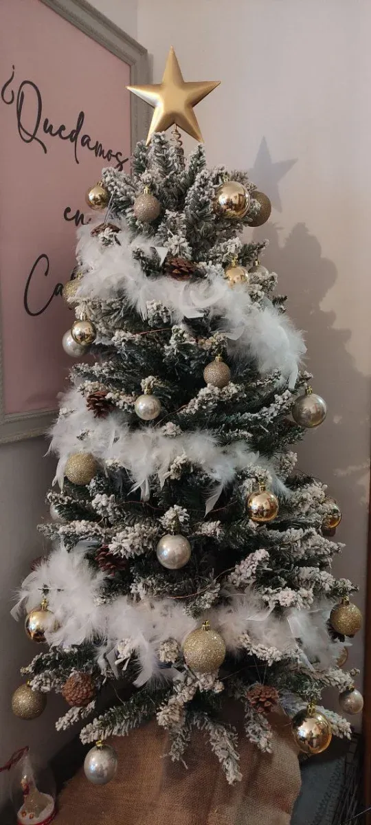 Árbol de Navidad Nevado