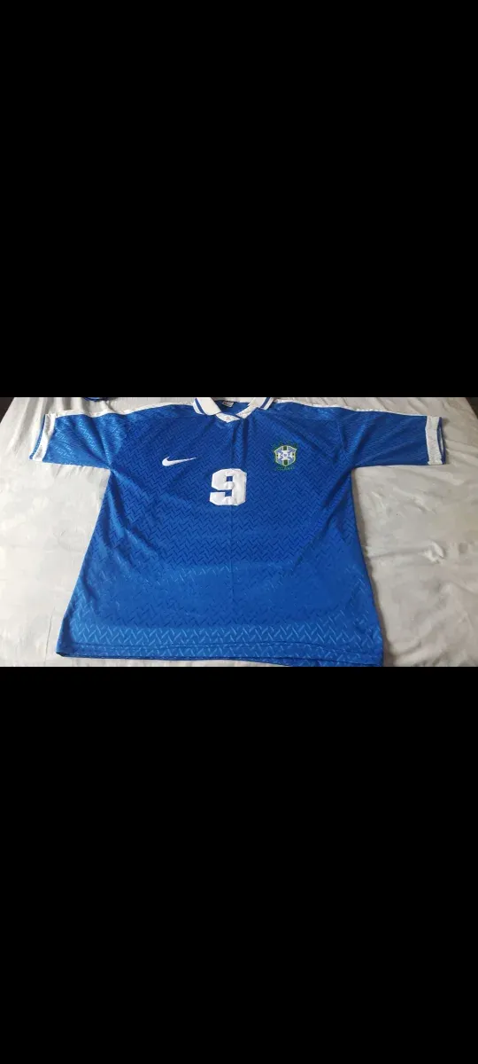 Camiseta Nike Futbol Talla L Azul