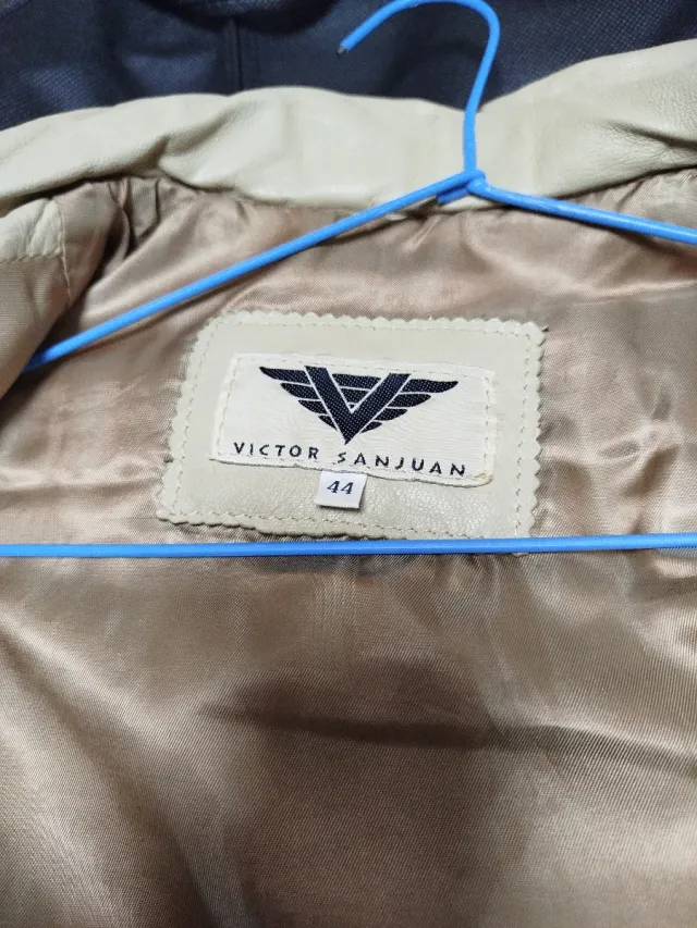 Abrigo beige largo,piel de ovino 100%