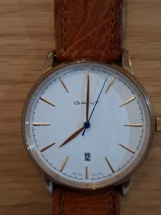 Reloj Gant Hombre Marrón y Blanco