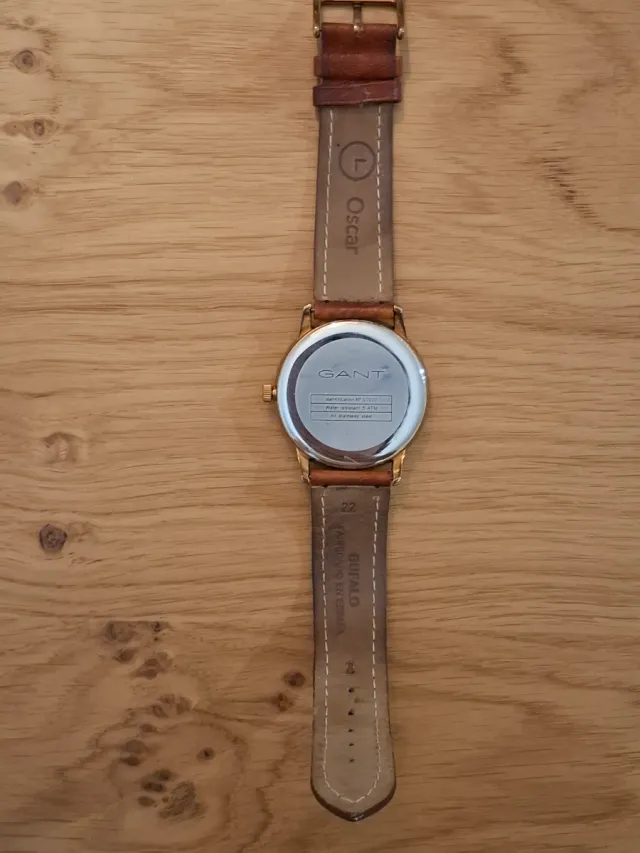 Reloj Gant Hombre Marrón y Blanco