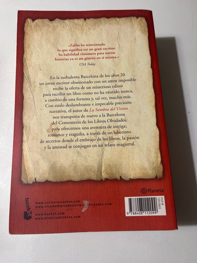 El Juego del Ángel (Spanish Edition)