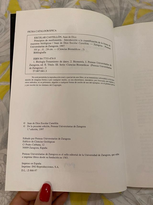 Principios de Morfometría Introducción a la Cua...