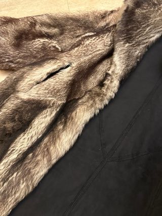 Cappotto in pelliccia e montone