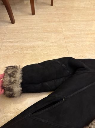 Cappotto in pelliccia e montone