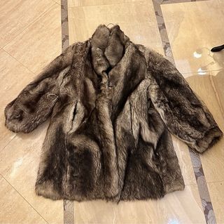 Cappotto in pelliccia e montone