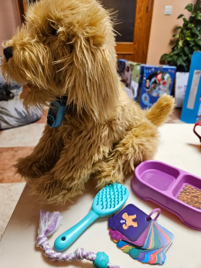 Moji My Fuzzy Friends Labradoodle Juguete