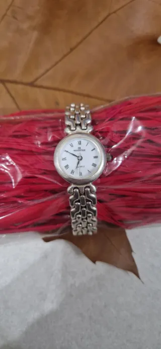 Reloj Minister Plata y cuarzo