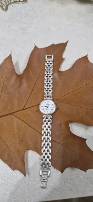 Reloj Minister Plata y cuarzo