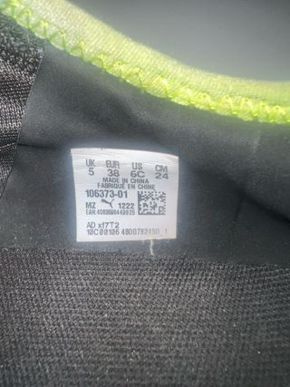 Botas de fútbol Puma Talla 38