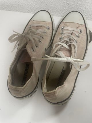 Converse rosas bajas