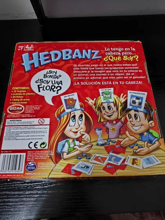 Juego de mesa Hedbanz