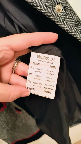 Completo invernale giacca e gonna