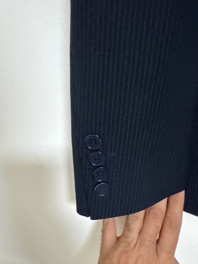 Chaqueta H&M Azul Rayas Finas