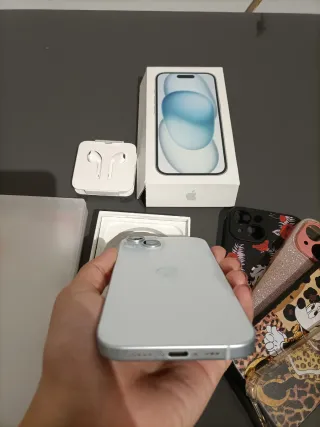 iPhone 15 128GB Azzurro - Come Nuovo