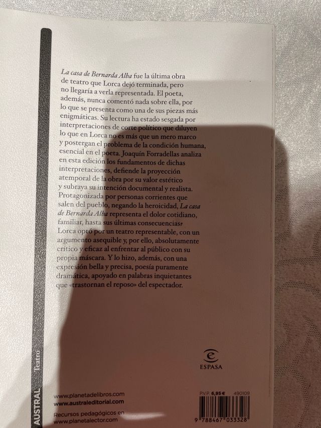 La casa de Bernarda Alba (Spanish Edition)