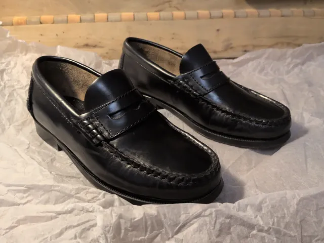 Mocasines niño comunión negros