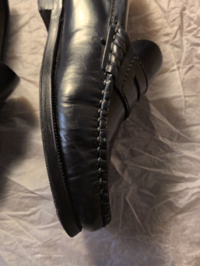 Mocasines niño comunión negros