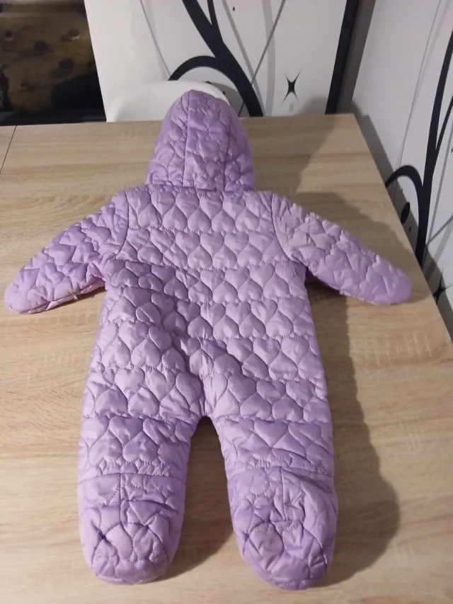 Buzo malva 3/6 meses