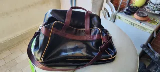 Borsone Converse nero e marrone