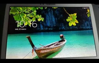 Tablet Samsung Blanca